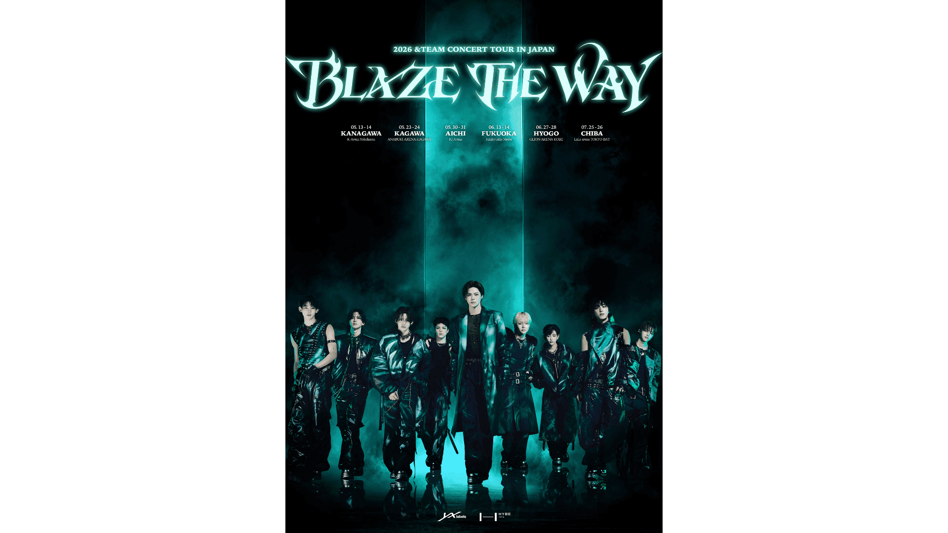 2026 &TEAM CONCERT TOUR 'BLAZE THE WAY'