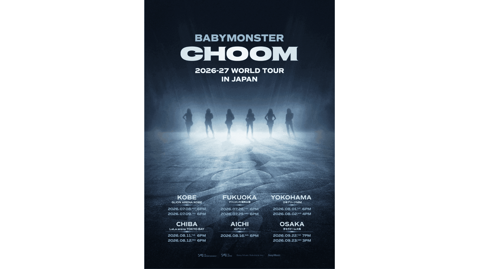 2026-27 BABYMONSTER WORLD TOUR [춤(CHOOM)] IN JAPAN
