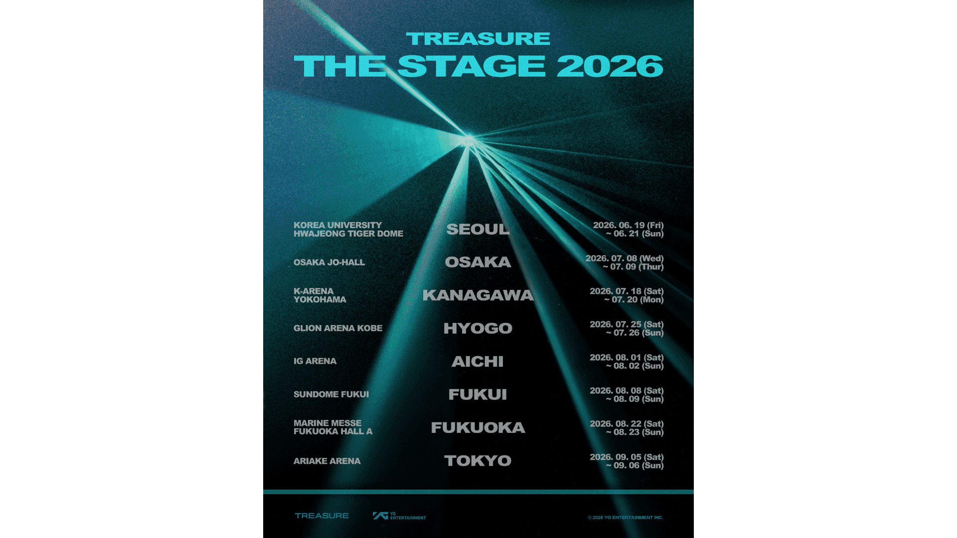 TREASURE THE STAGE 2026 NEW WAV : LIVE IN JAPAN