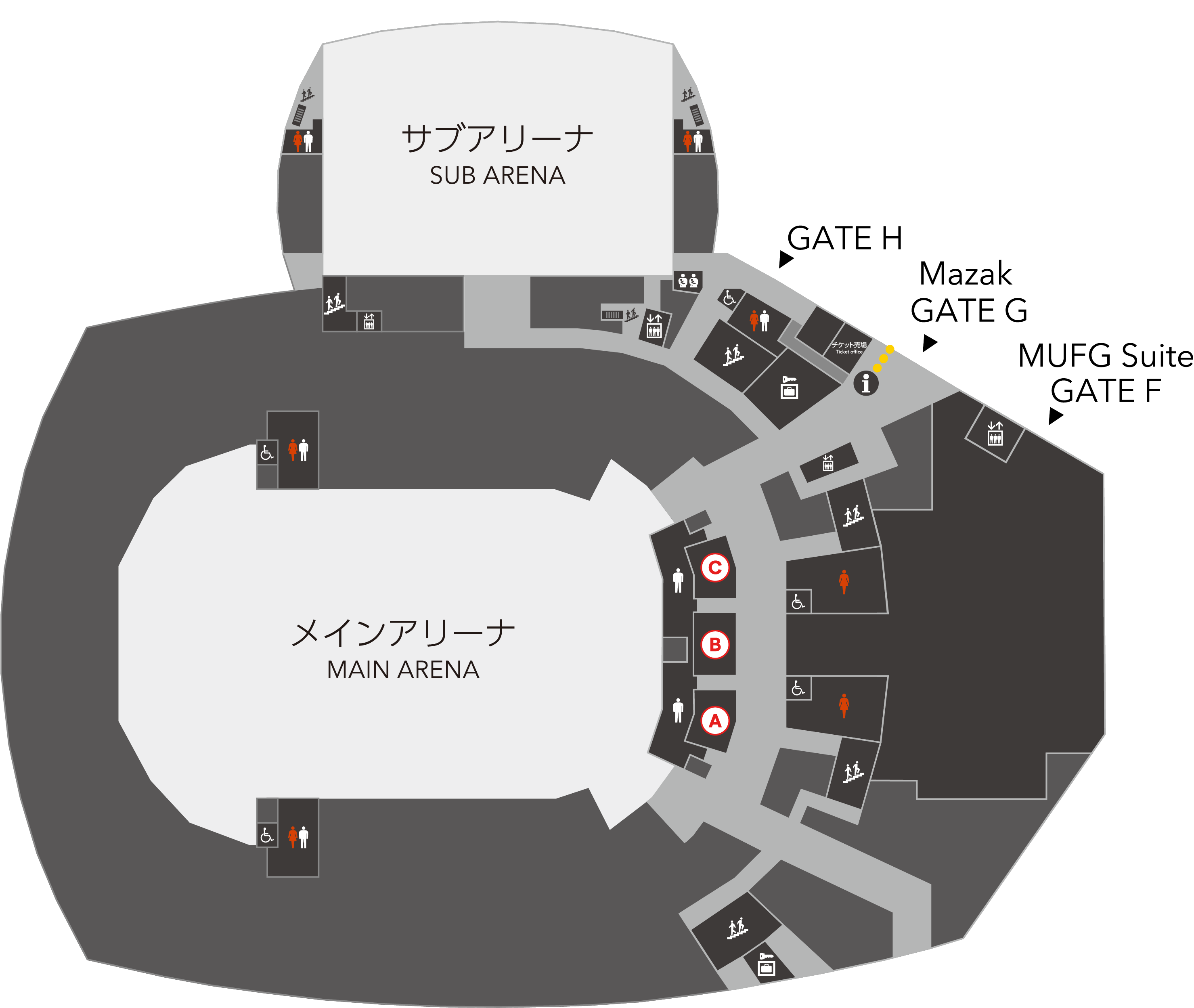 1F Seating Map