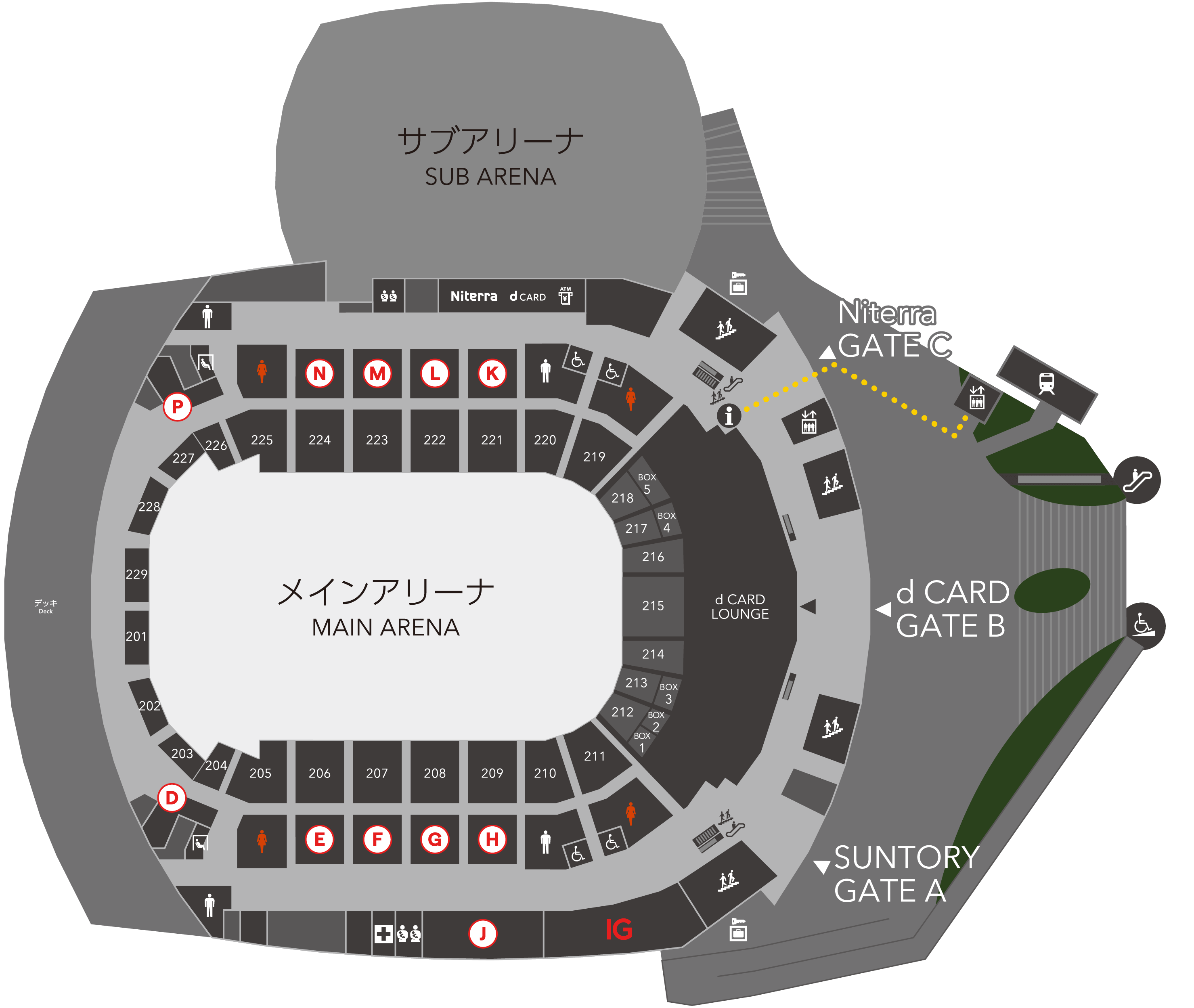 2F Seating Map