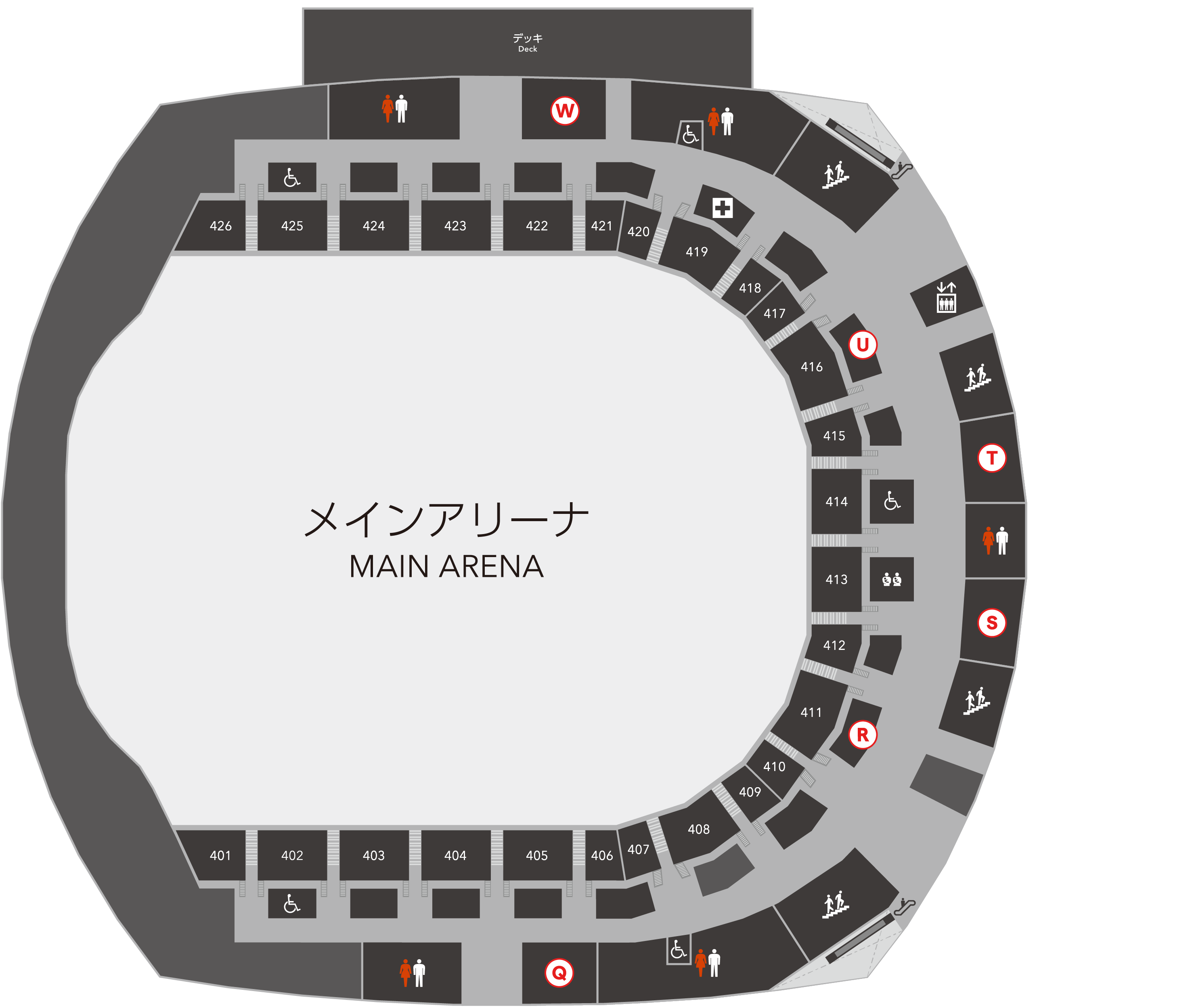 4F Seating Map